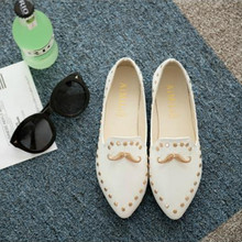 Suede Rivet Flat Shoes Women Fashion Point Toe Ladies Loafers Driving Shoes For Women Shoes 2015 New Autumn Zapatos Mujer