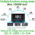 100V 15A Digital DC Voltmeter Current Voltage Meters LCD Energy tester Charger ammeter battery power supply