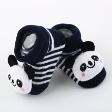 1 Pair Baby Anti Slip Newborn 0 18Month Cotton Lovely Cute Shoes Animal Cartoon Slippers Boots