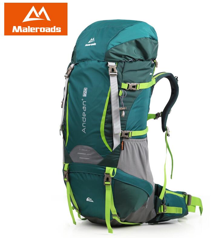 Image of Large 70L ! New Maleroads Professional Climbing Bags Top Quality CR Outdoor Sport Hiking Camping Backpack Travel shoulder bag