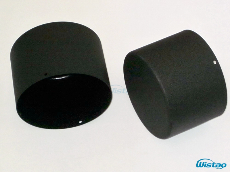 1pc 130x65mm Black Metal Shield Toroid Transformer Cover Protect Chassis Case