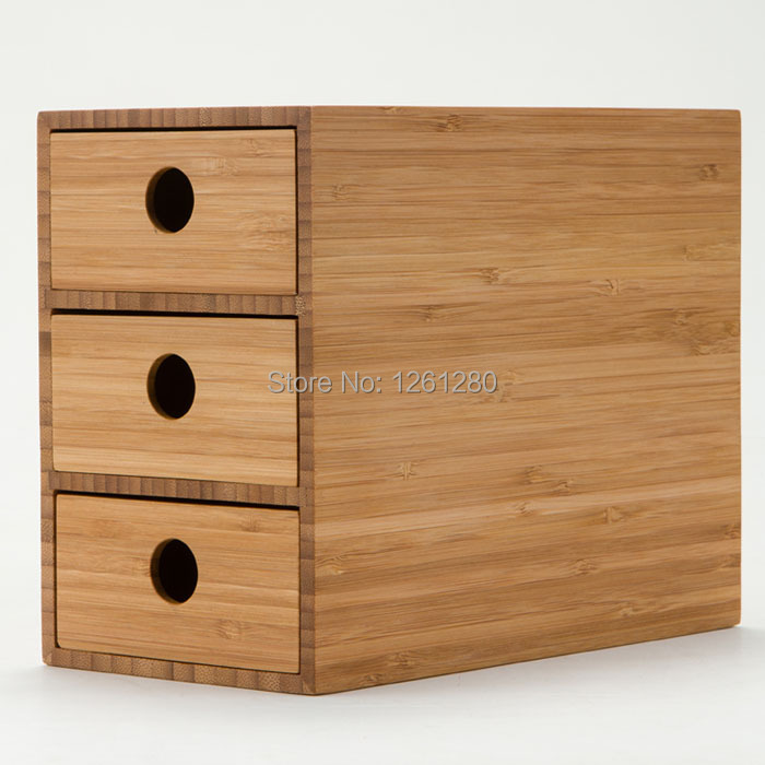 Free Shipping Wooden Tool Cabinet Case Desk Storage Drawer