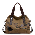 Canvas bag ladies handbag Large Capacity Tote Shopping Purseshoulder bag fashion tide women Big female