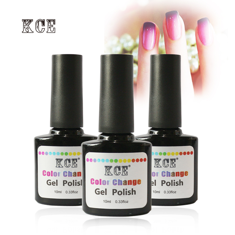Image of Nail Gel Polish Temperature Change Nail Color UV Gel Polish 10ml 1pcs Nail Gel for Nail soak off gel polish