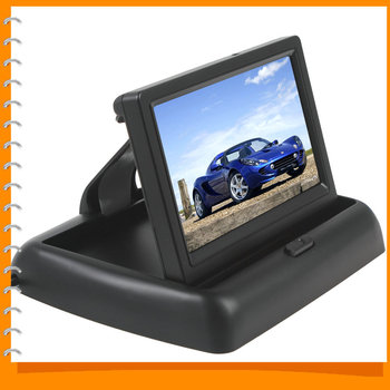 [ Продажа ] 4.3 дюймов цветной TFT LCD монитор вид сзади автомобиля 4.3 '' монитор заднего вида с канала видео вход / 960 H x 240 В разрешение