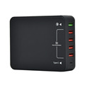 Qualcomm Certified Qualcomm Quick Charge 3 0 5 Ports Smart Mobile Phone Charger Desktop USB