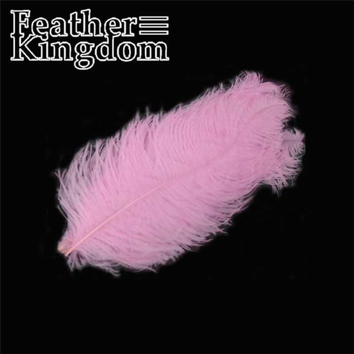 pink OSTRICH FEATHER