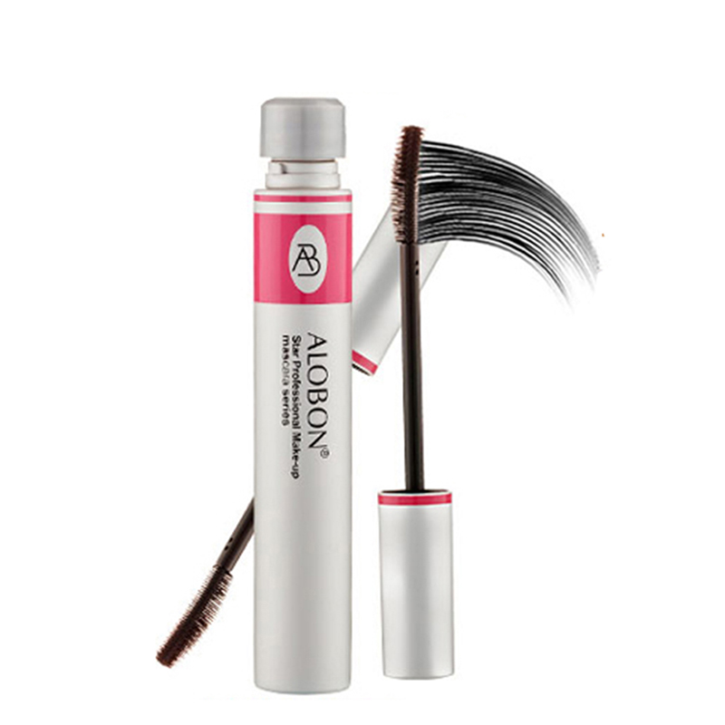 False Eyelashes Extension Colossal Volume Mascara Black Ink Alobon 3d Fiber Lashes Makeup