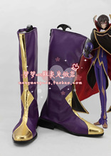 CODE GEASS Lelouch of the Rebellion zero Cosplay Boots Party Anime Shoes Custom Made