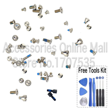 Full Screw Set With 2 pcs Bottom Screws For iPhone 5c with free tools Replacement