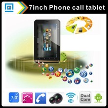 10pc lot Cheapest Dual core All Winner Boxchip A23 2G 7inch Wifi Tablet PC Capacitive Screen