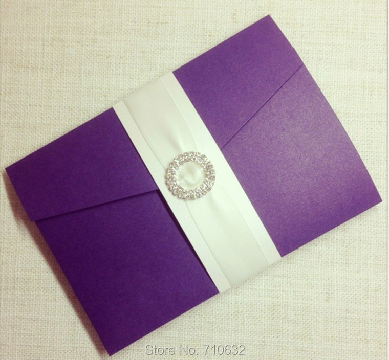 Pocketfold wedding invitations price