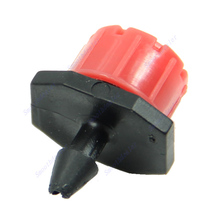 
E74 Free Shipping 20pcs Garden Irrigation Misting Micro Flow Dripper Drip Head 1 4 Hose