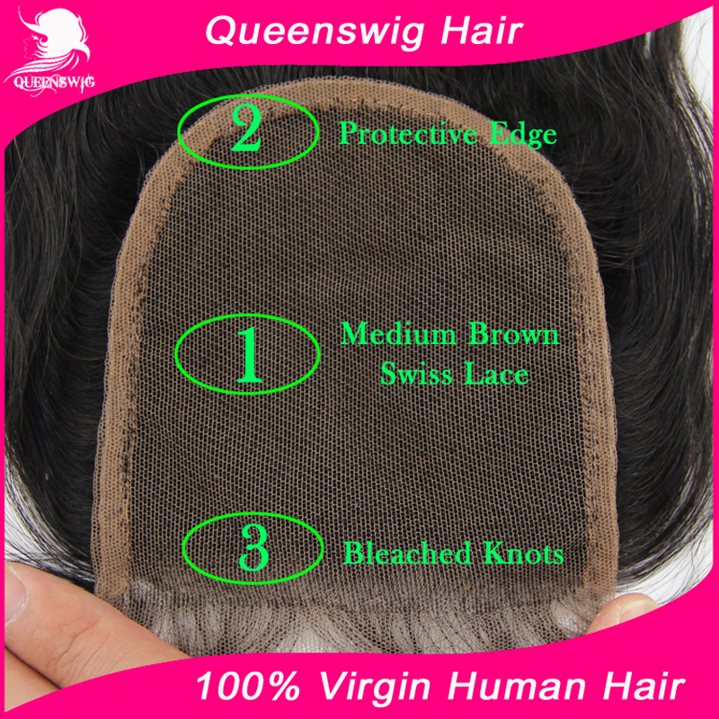 Closure Virgin Brazilian hair Body Wave Human Hair Top Lace Closures With Bleached Knots.jpg