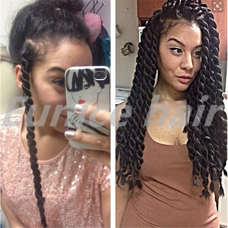 Afro Kinky Synthetic Braiding Hair Jumbo Crochet Twist Box Braids ...