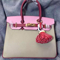 2016 new ladies panelled cowhide genuine leather women bag handbag famous H brand designed women one