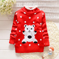 Children s Clothing Autumn Winter Girls Sweater Children Cotton Clothing for Girls Double layer Long sleeve