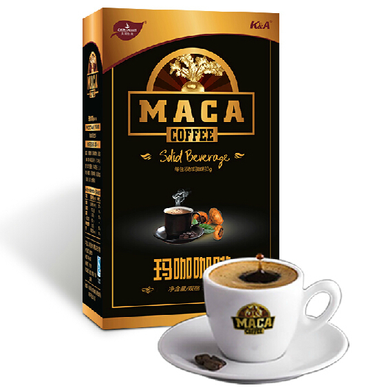 Top 200g Maca Coffee Instant Coffee Imported Coffee Extension For Men And Women Maca Free Shipping