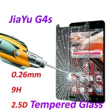 0 26mm 9H Tempered Glass screen protector phone cases 2 5D protective film For JIAYU G4S