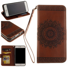 For Apple iPhone 6 6S Case 4.7 inch Flip Leather Kickstand Holder Wrist Strap Phone Accessories Cover Case for iPhone6 Coque