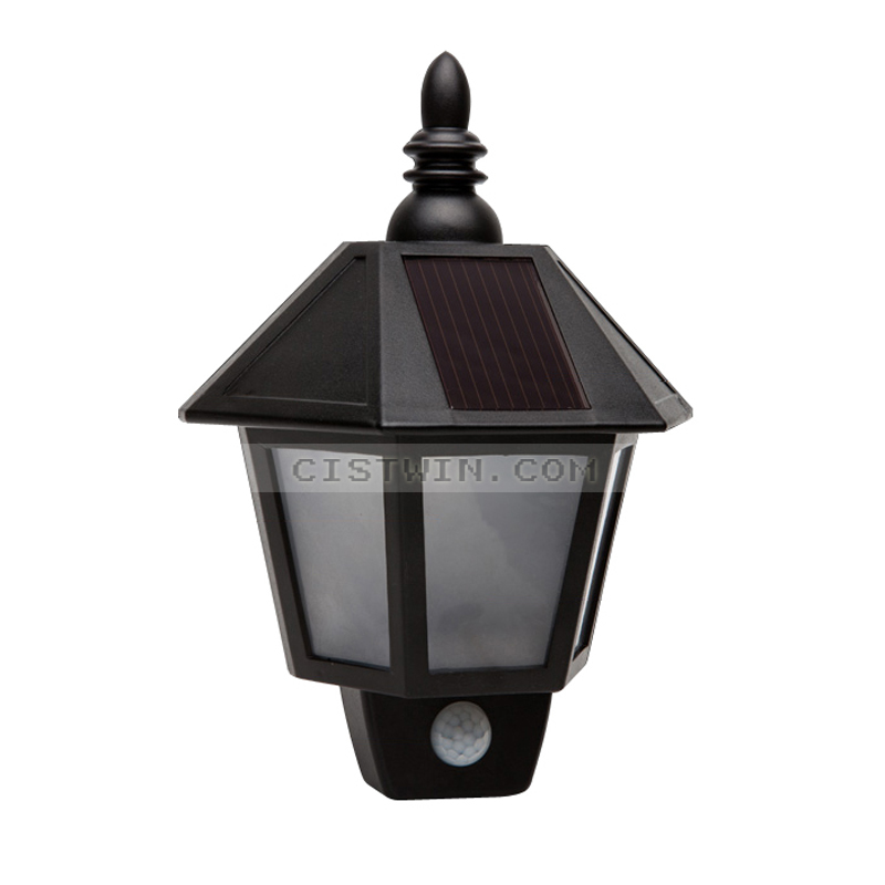 Aliexpress.com : Buy 2 LED White Novelty Lighting Solar Power Wall Light With PIR Motino Sensor ...