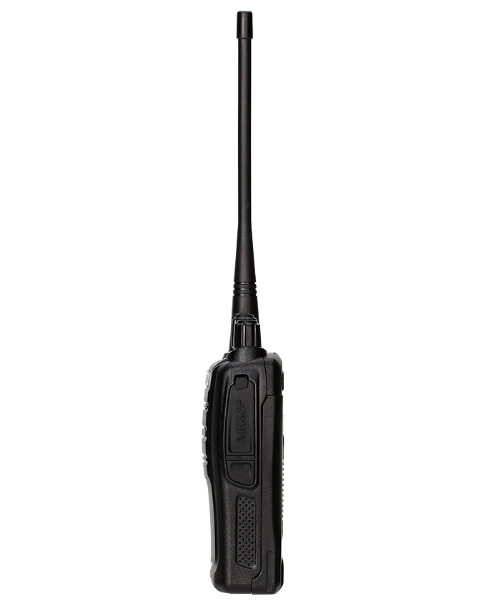 Dual band walkie talkie for radio communication