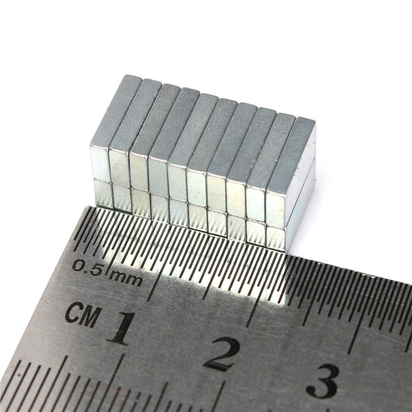 Гаджет  20pcs N52 Super Strong Magnets Block 10X5X2mm Rare Earth Neodymium Small Magnet High Quality None Изготовление под заказ
