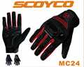 Hot Promotion Motorcycle Glove Motor Guantes Sport Guard Scoyco MC24