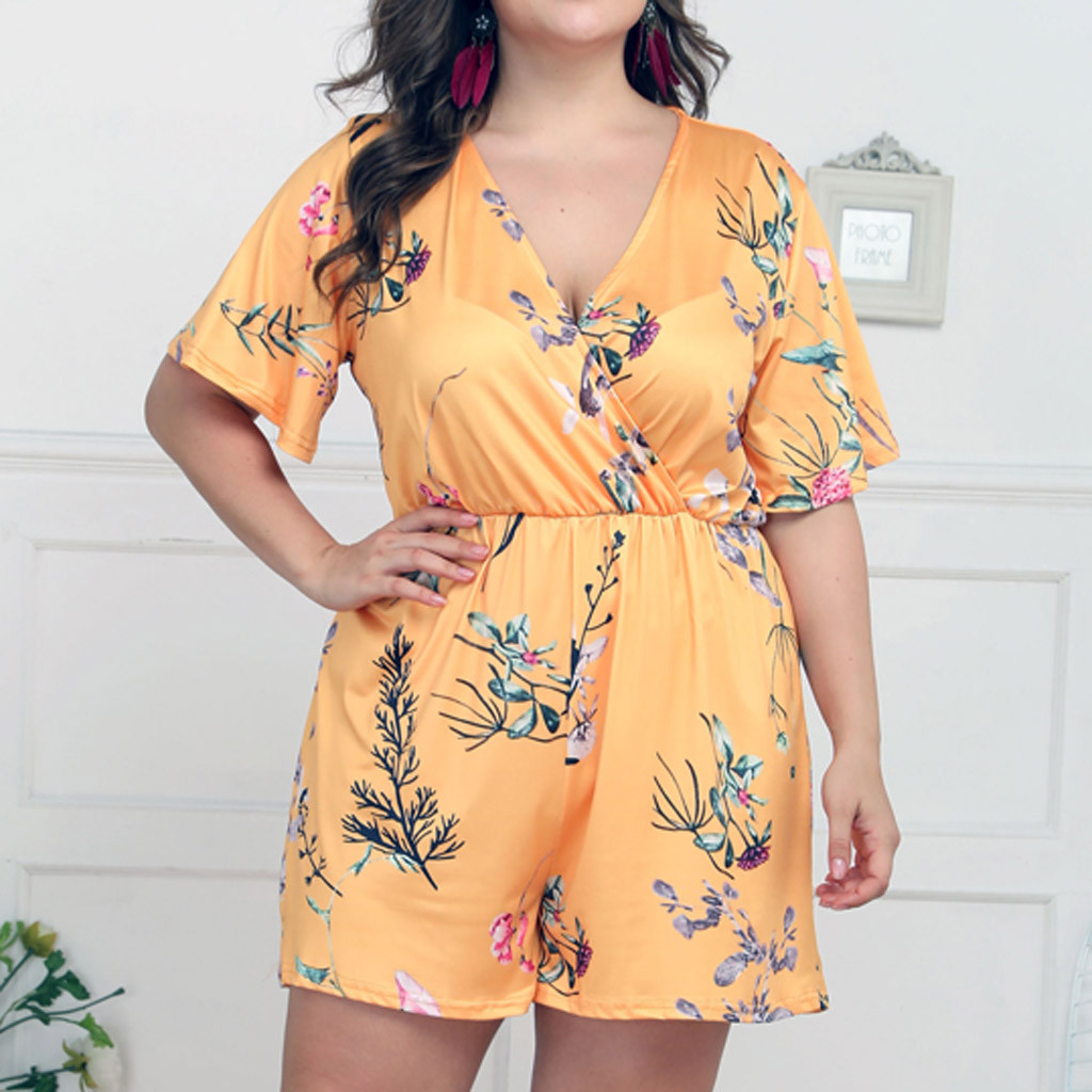 plus size playsuit
