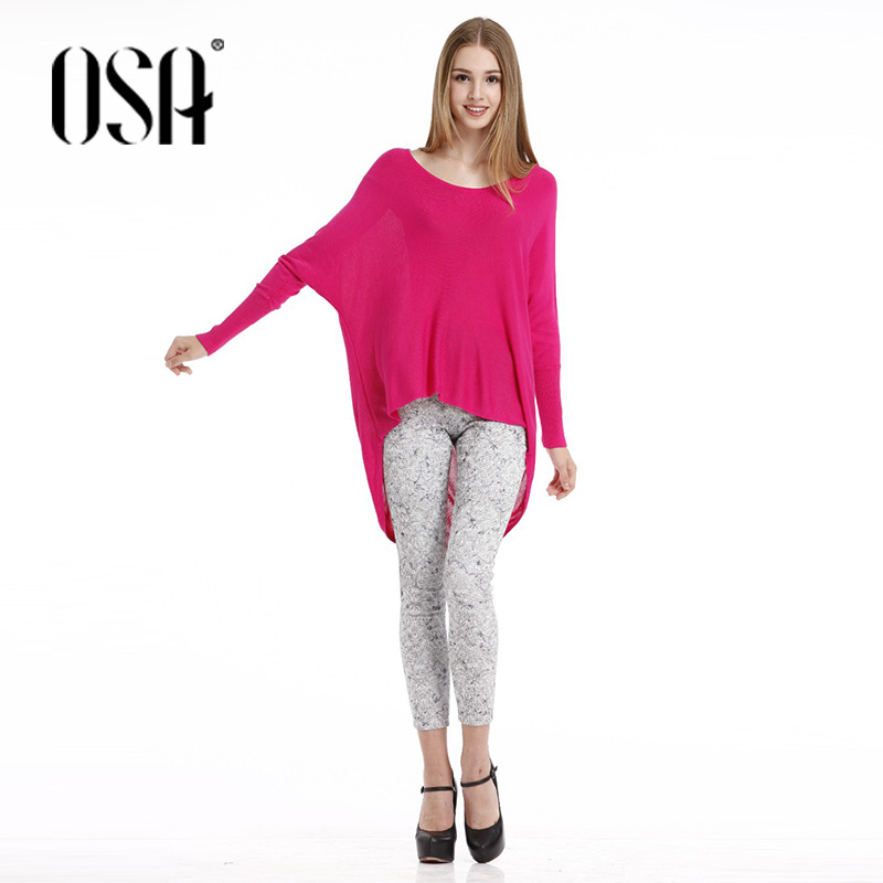 Image of OSA Promotion! Women's Autumn Fashion Long Sleeve O Neck Casual Sweaters Knit Pullovers Knitwear SH429005