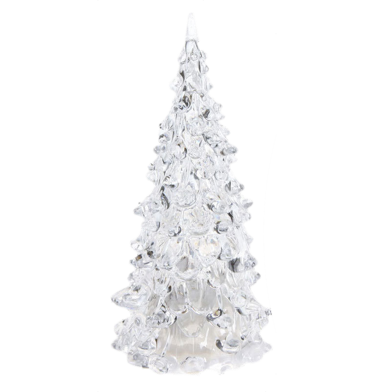 NFLC Color Changing LED Artificial Crystal font b Christmas b font Tree Decoration XMAS Night Light