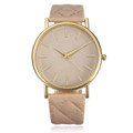2016 Hot Sale Fashion Women Casual Geneva Roman PU Leather Band Analog Quartz Wrist Watches Good