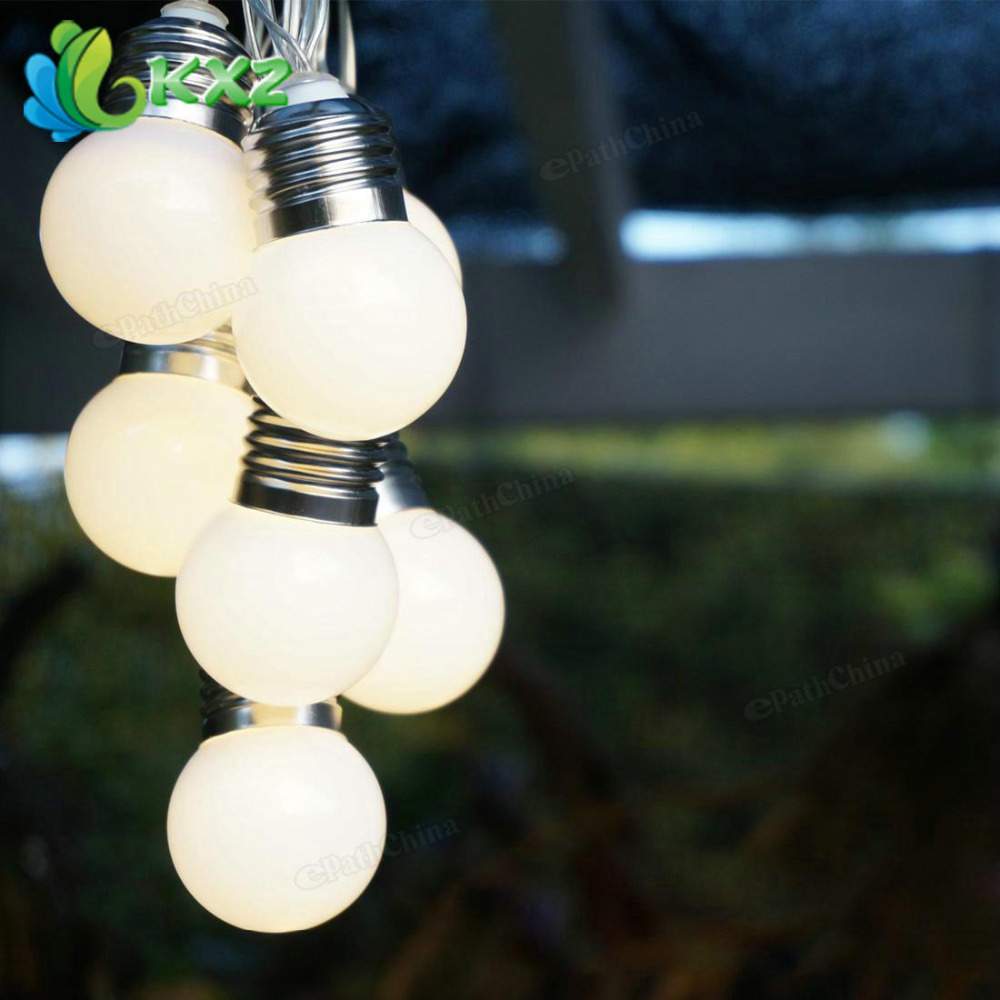 Aliexpress.com : Buy 10 LED Retro Bulb Balls String Lights Wedding Party Home Decor Fairy Light ...