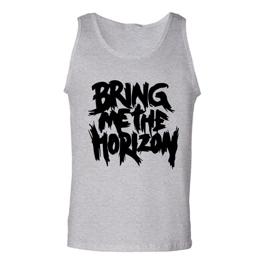 Top Quality Bring Me The Horizon Men Tank Tops 100 Men Tank Tops Round Neck Men