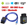 usbb bluetoothG ELM327 V1 5 Better Than V2 1 Support All OBDII Protocols Multi Language Diagnostic