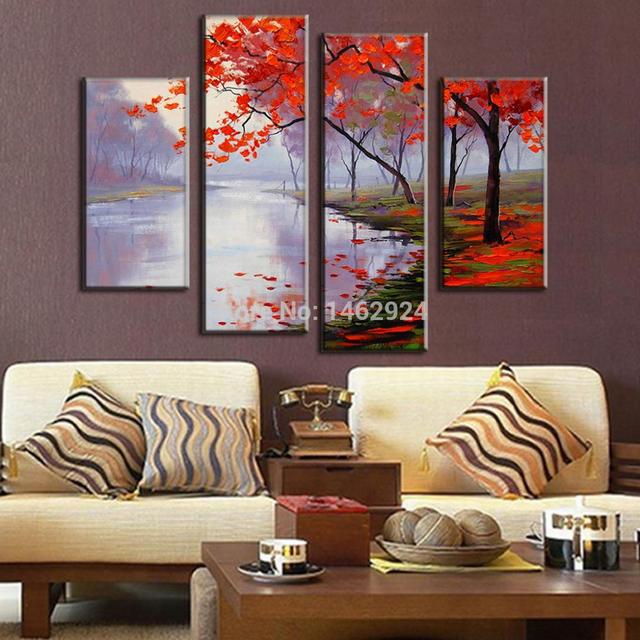 Aliexpress.com: comprar marca nueva pintura al Ãleo sobre lienzo ... Cuadros para pinturas