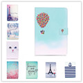 Painting Cover Silicon Leather Case for apple iPad Mini 1 2 3 Flip Book Style Stand