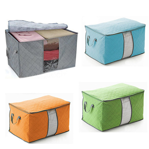 portable bamboo charcoal clothes blanket large folding bag portable bamboo charcoal clothes blanket large folding bag