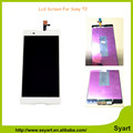 Free Tempered Glass For Sony Xperia T2 Ultra D5303 D5306 XM50h LCD Screen Display Digitizer Touch