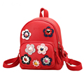2017 Summer new custom flower mini shoulder bag female college wind bag personal small backpack z966