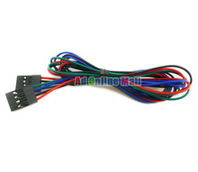4P 70cm Female to Female Jumper Wire 4P Dupont Cable For 3D Printer For Arduino 20Set/LOT