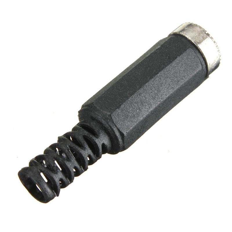 Best Promotion 5.5mmX2.5mm 1pcs Female DC Power Plug Socket Jack Adapter Connector Socket Adapter Black Color