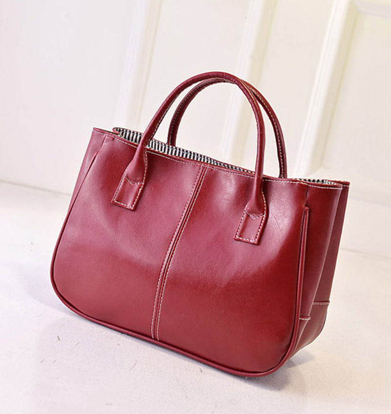 Women Handbag Fashion Shoulder Bags Tote Purse  PU Leather Casual Women Shoulder Handbag