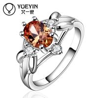 YUEYIN Anel 925 Sterling Silver Rings For Women Ring Wedding Anillos Fine Jewelry Bijoux Femme Rings Wedding Ring