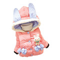 2016 Children Outerwear Baby Girls Minnie Mouse Jacket Coats Child Winter Jacket Parkas Kids Clothing Girls