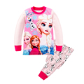 Easter Gifts Girl s Clothing Sets Autumn Anime Elsa Anna T Shirts Olaf Pants Girl Clothes