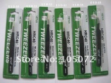 Pinzas conjunto antiestático, pinzas antiestáticas, ESD pinzas, 6 tamaños / Set buena quanlity