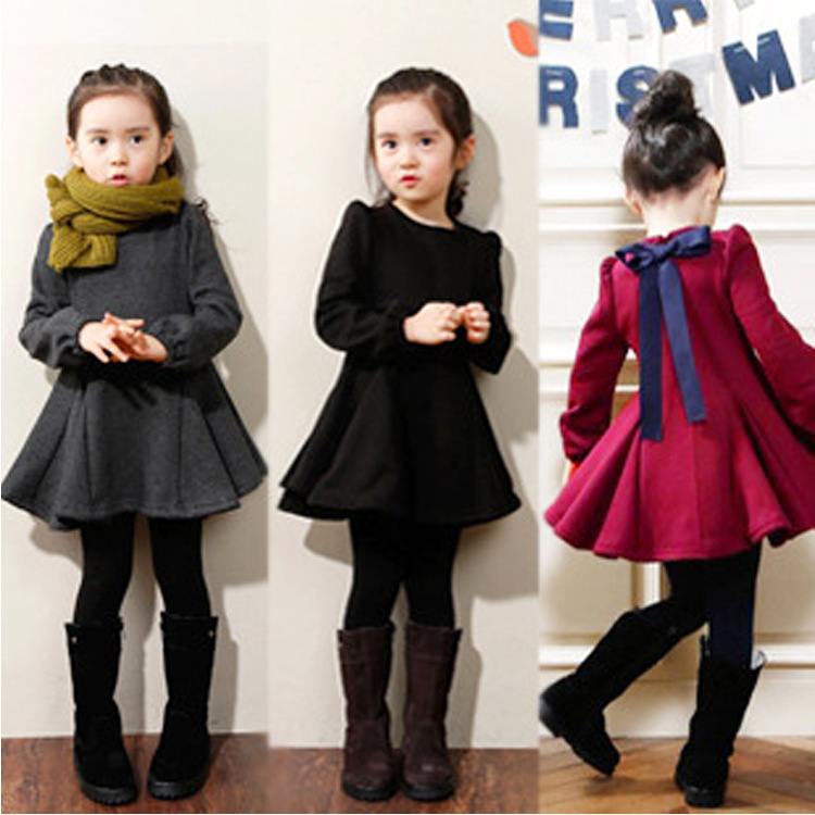 Girls winter dresses