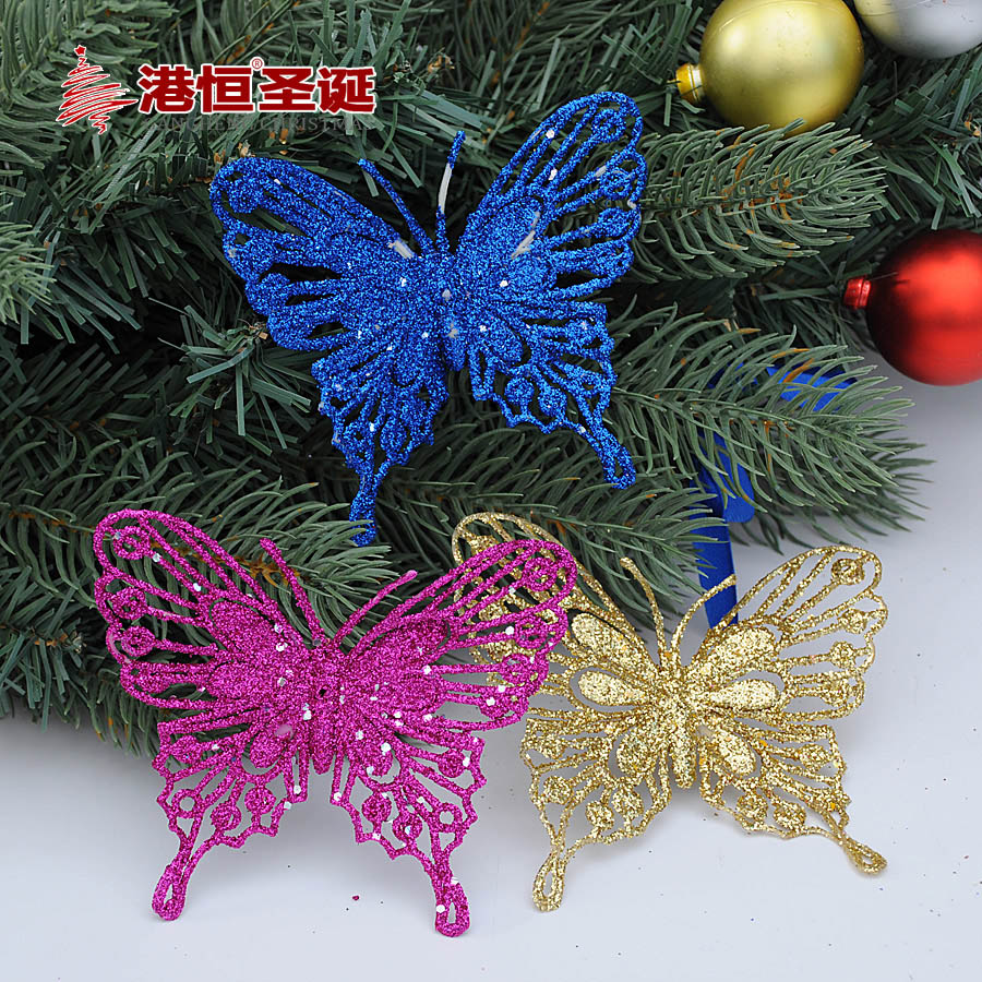 popular butterfly christmas ornaments buy cheap butterfly popular butterfly christmas ornaments buy cheap butterfly