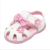 2015 summer new fashion lovely baby flashing light skin Princess Sandals bow flower girls shoes pink white round-toe buckle